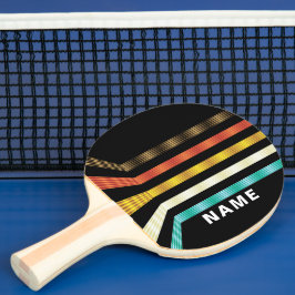 Raquete De Ping Pong Personalizado retrorfuturista