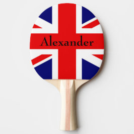 Raquete De Ping Pong Personalizar bandeira britânica