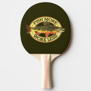 Raquete De Ping Pong Pesca com moscas