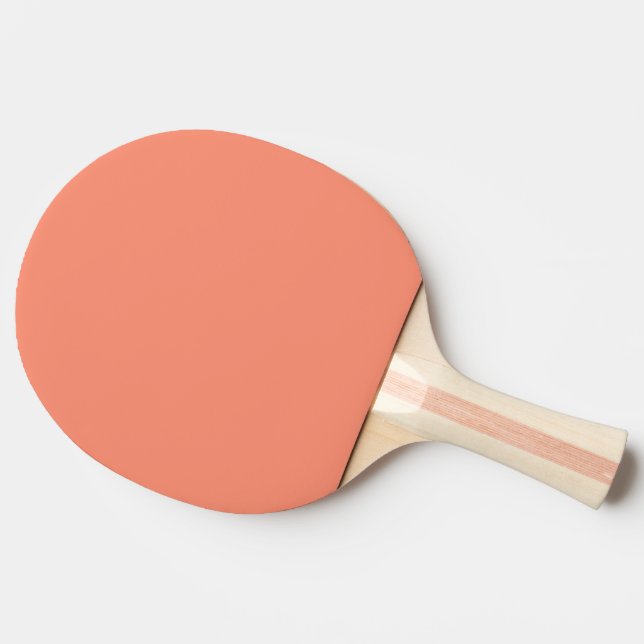 Raquete De Ping Pong Pêssego sólido (Lateral)