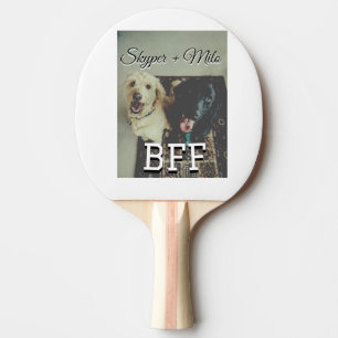 Raquete De Ping Pong Pet Frities adiciona nome e foto animal amor