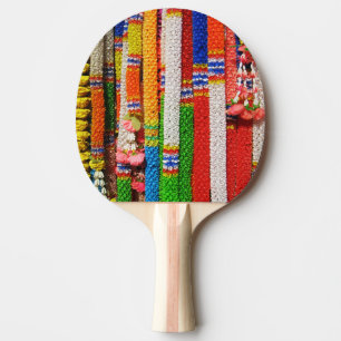 Raquete De Ping Pong Phuang Maalai - festão floral tailandesa