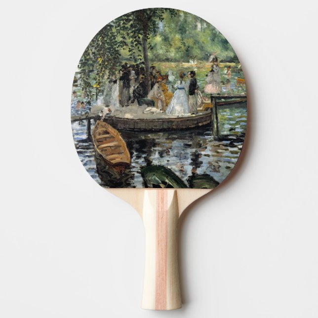 Raquete De Ping Pong Pierre-Auguste Renoir - La Grenouillere (Frente)