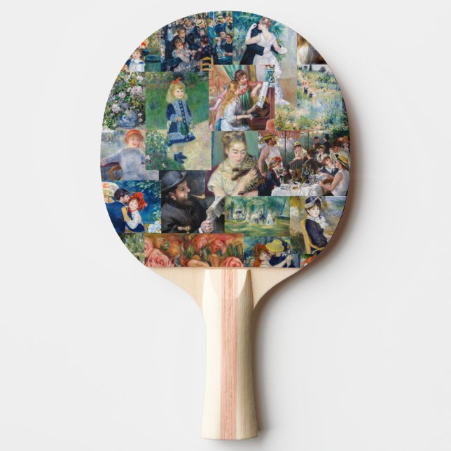 Raquete De Ping Pong Pierre-Auguste Renoir - Obras-primas (Frente)