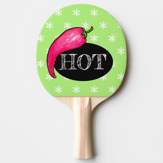 Raquete De Ping Pong Pimenta (Frente)
