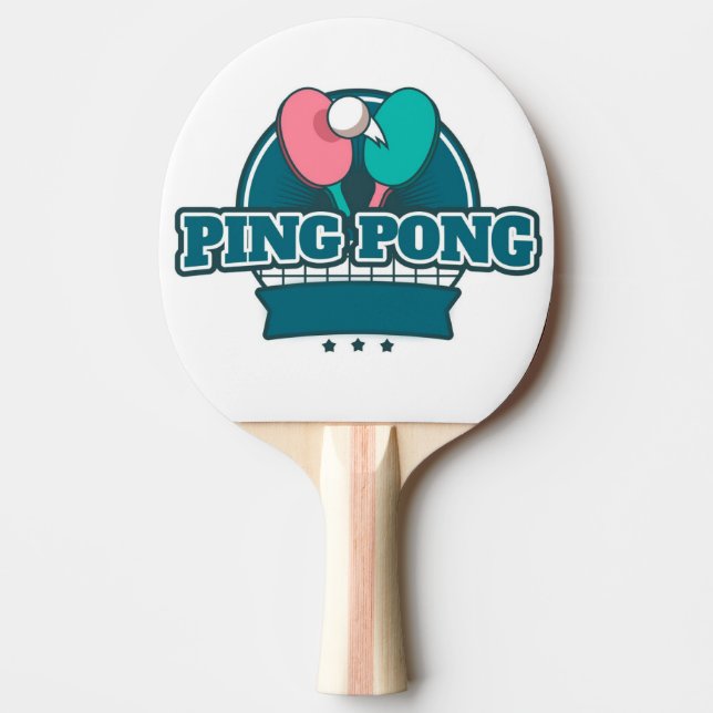 Raquete De Ping Pong Ping Pong King Ping Pong Pong Paddle (Frente)
