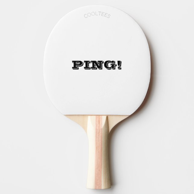 Raquete De Ping Pong Ping Pong Paddle (Frente)