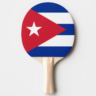 Raquete De Ping Pong Ping Pong Paddle, Bandeira de Cuba