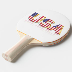 Raquete De Ping Pong Ping Pong Paddle, Bandeira Patriótica dos EUA