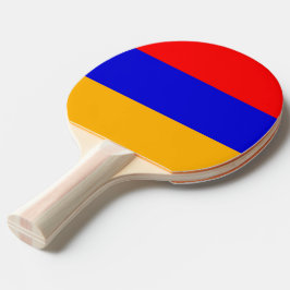 Raquete De Ping Pong Ping pong paddle com bandeira da Armênia