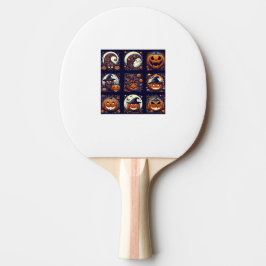 Raquete De Ping Pong Ping Pong Paddle do Halloween