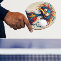 Ping Pong Paddle Engraçado