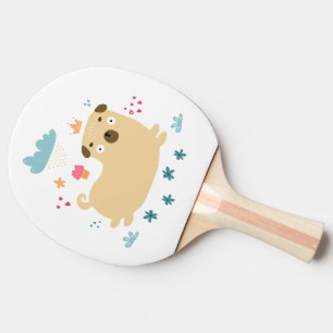 Raquete De Ping Pong Ping Pong Paddle Feliz