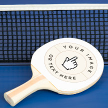Ping Pong Paddle - Personalizado (adicionar imagem