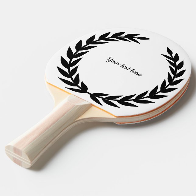 Raquete De Ping Pong Ping Pong Paddle Personalizável (Verso inclinado)