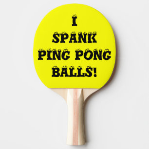 Raquete De Ping Pong Ping Pong Paddles personalizados e amarelos do Spa