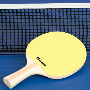 Raquete De Ping Pong Pino Amarelo Pino Pino Pino Texto Diferente, Ambos