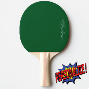 Raquete De Ping Pong Pino de Ping Personalizado Verde da Floresta