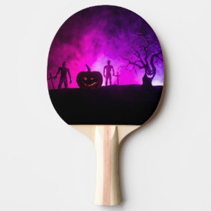 Raquete De Ping Pong Pino de Pong do Halloween com marca personalizada