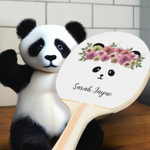 Raquete De Ping Pong Pino de Pong Personalizado do Urso Panda Bonito