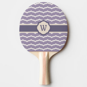 Raquete De Ping Pong Pino de Pong Zigzag florescido