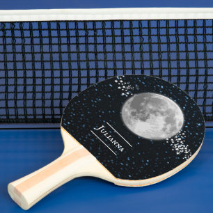 Raquete De Ping Pong Pino do Ping Personalizado Lunar