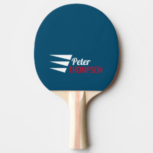Raquete De Ping Pong Pino do Pino Azul do na moda