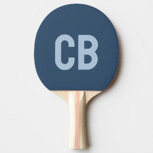 Raquete De Ping Pong Pino do Pino Azul Graves com Cor de Tendência