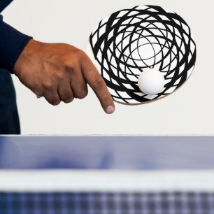 Raquete De Ping Pong Pino do pino da ilusão óptica