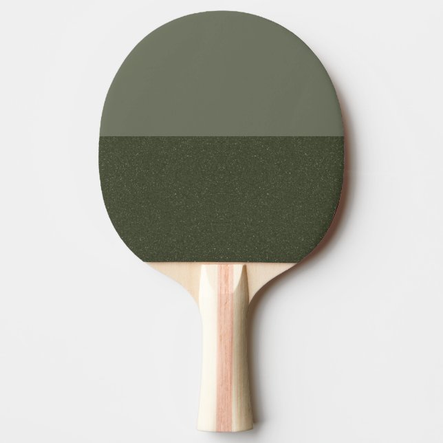 Raquete De Ping Pong Pino do Pino de Tom Duplo Verde do Moss - Personal (Frente)