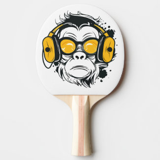 Raquete De Ping Pong Pino do Pino do Macaco Trippy