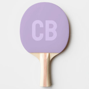 Raquete De Ping Pong Pino do Pino do Ping Violeta Suave de Cor de Tendê