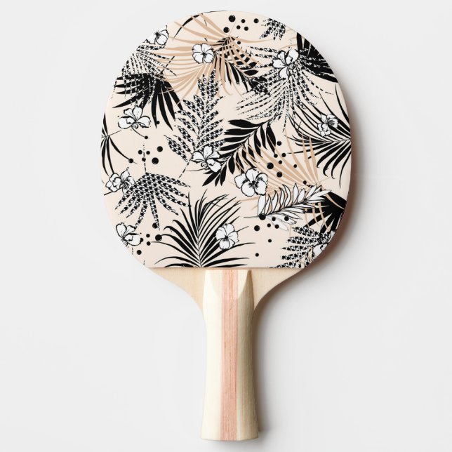Raquete De Ping Pong Pino Pino Floral (Frente)