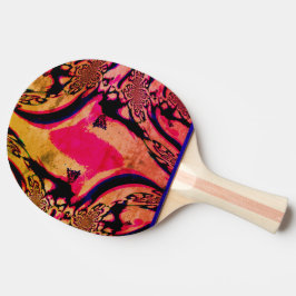 Raquete De Ping Pong Pino Pino Pino dos Fratais Psicodélicos