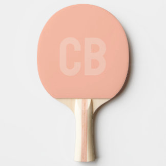 Raquete De Ping Pong Pino Pino Pino Suave de Pino de Cor de Tendência