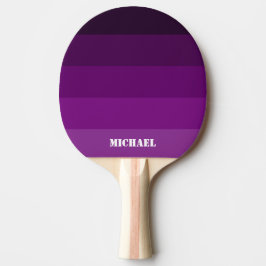 Raquete De Ping Pong Pino Pino Preto do Nome Roxo