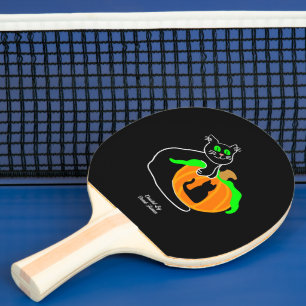 Raquete De Ping Pong Pino Pino Pumpkin Negro Pino Pino Pino Pino