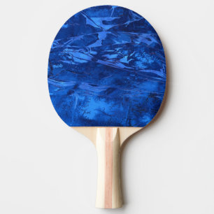 Raquete De Ping Pong Pino Pong Abstrato de "Água Profunda #5"