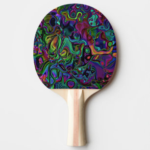 Raquete De Ping Pong Pino Pong do Cérebro Derretido