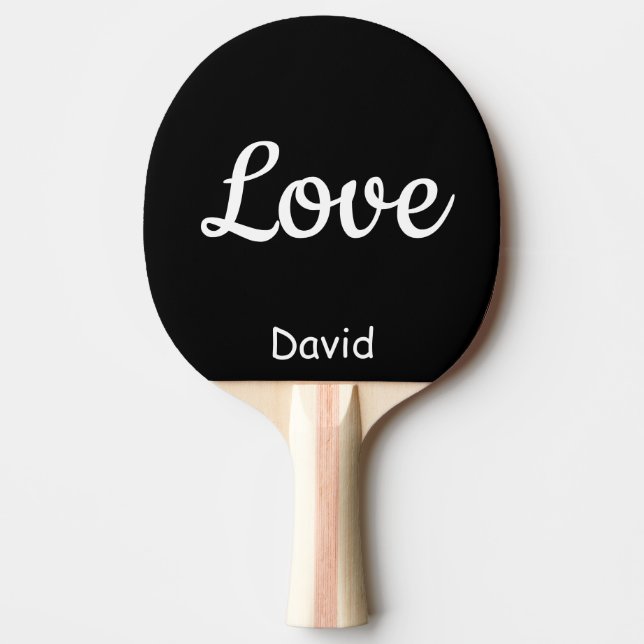 Raquete De Ping Pong Pino Pong Ping Personalizado (Frente)