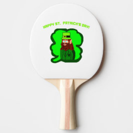 Raquete De Ping Pong Pino Pong Ping Pong Do Leprechaun