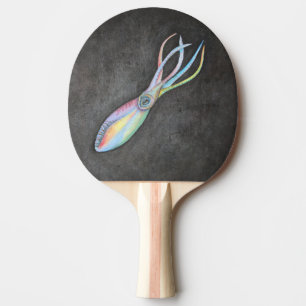 Raquete De Ping Pong Pino Pong Pino Do Arco-Íris