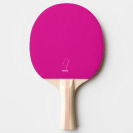 Raquete De Ping Pong Pino Pong Pino Monograma Quente