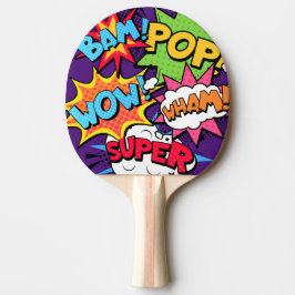 Raquete De Ping Pong Pino Pong pop Art