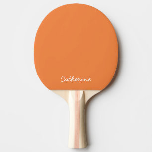 Raquete De Ping Pong Pino Pong Tangerine de Cor de Tendência Fresca