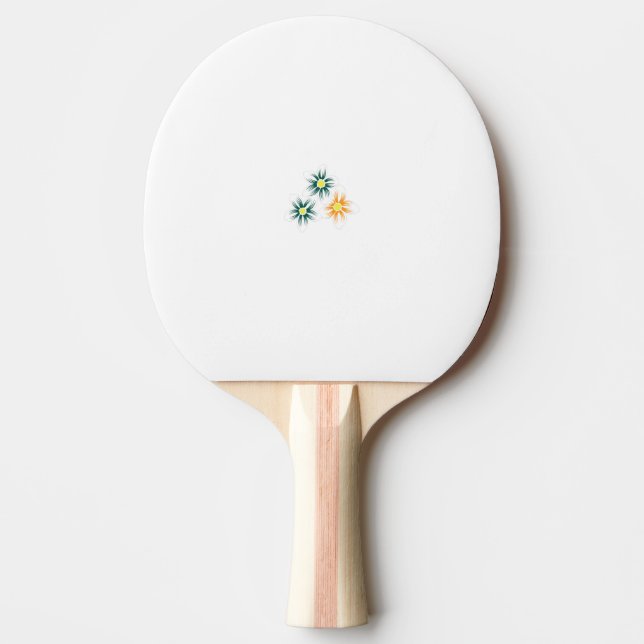 Raquete De Ping Pong Pinos de Pong Personalizados e Divertidos (Frente)