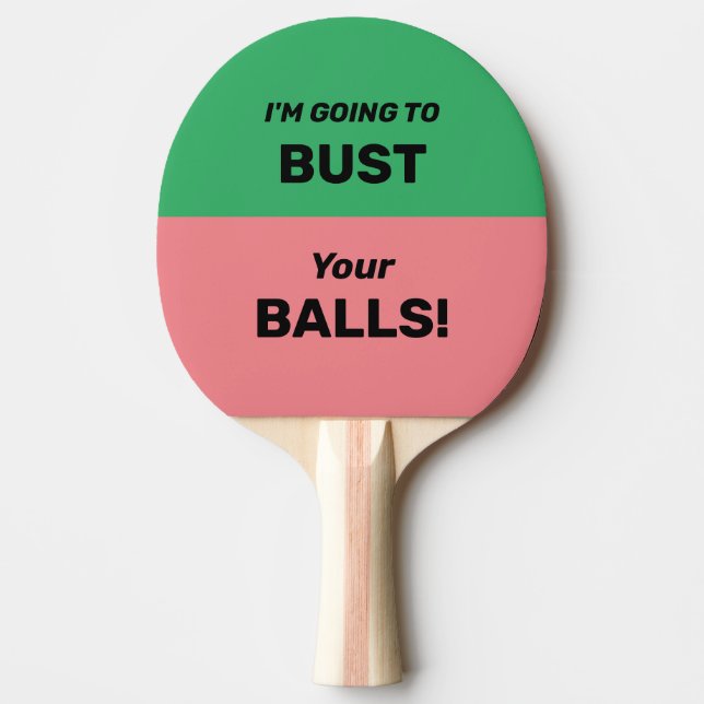 Raquete De Ping Pong Pinos Ping Melhores para o Equilíbrio Perfeito (Frente)