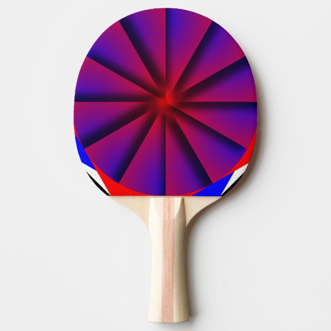 Raquete De Ping Pong Pinroda sem fim por Kenneth Yoncich (Frente)