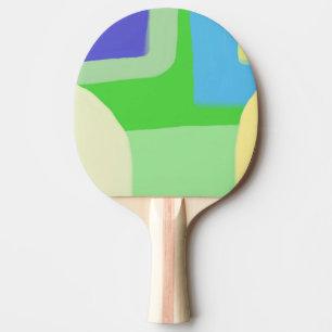 Raquete De Ping Pong pintura abstrato