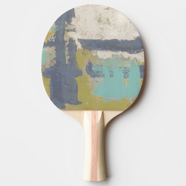 Raquete De Ping Pong Pintura de expressão livre moderna (Frente)
